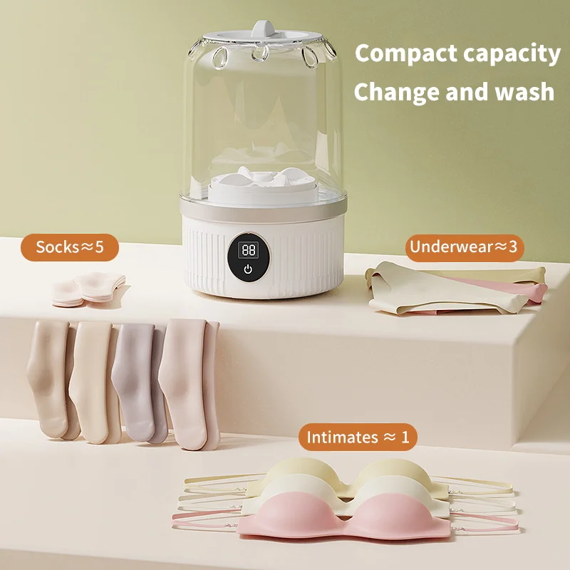 Portable Mini Travel Ultrasonic Washing Machine - Image 5