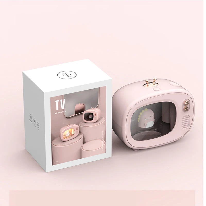 Portable Mini TV USB Humidifier Lamp - Image 11