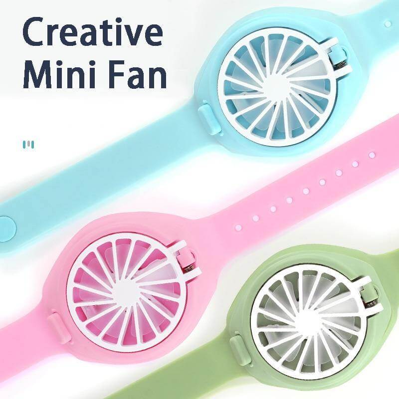 Portable Mini Watch USB Fan - Image 2