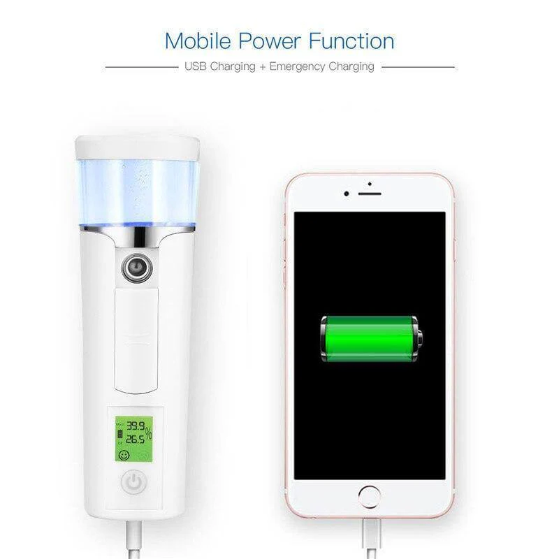 Portable Nano Steam Ion Face Skin Moisturizer - Image 6