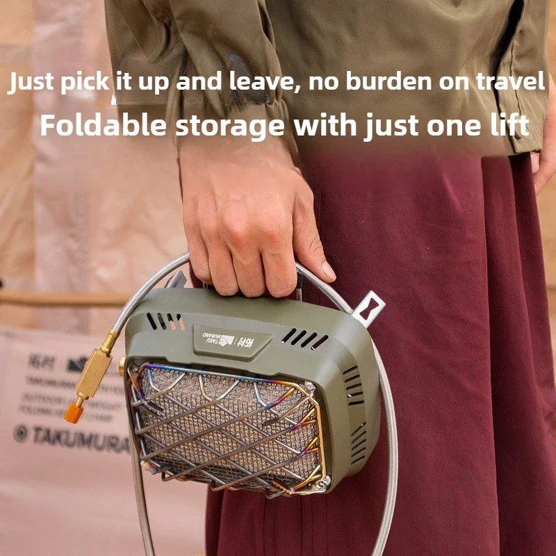 Portable Nomad Camping Stove Multi-Purpose Heater - Image 4