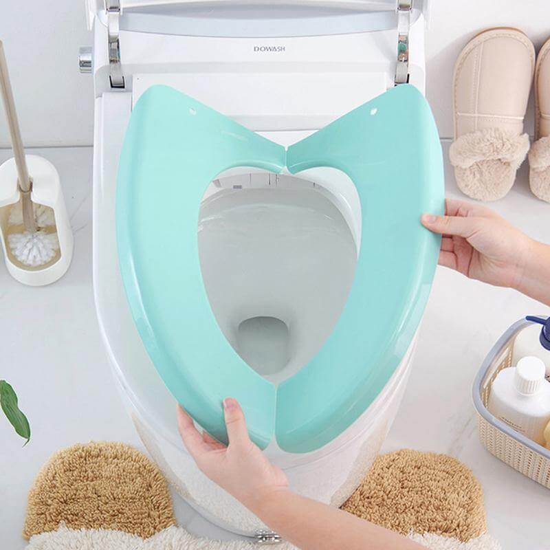 Portable Plastic Toilet Seat Cover - Image 3