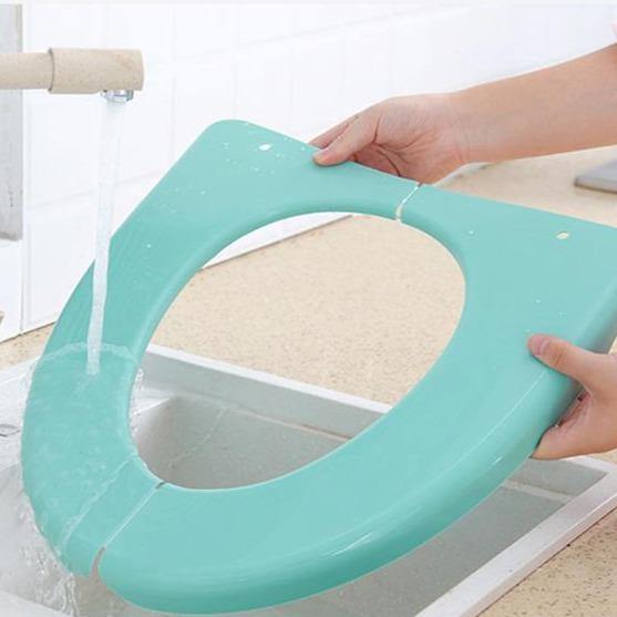 Portable Plastic Toilet Seat Cover - Image 4