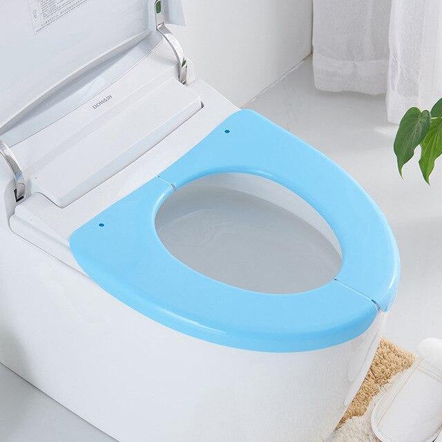 Portable Plastic Toilet Seat Cover - Image 5