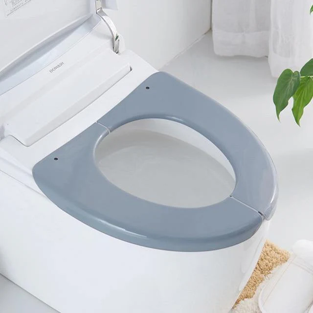 Portable Plastic Toilet Seat Cover - Image 8