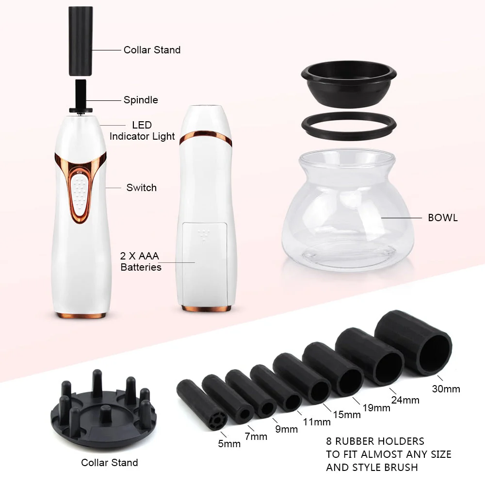 Portable Quick Makeup Brush Cleaner Dryer - Image 6