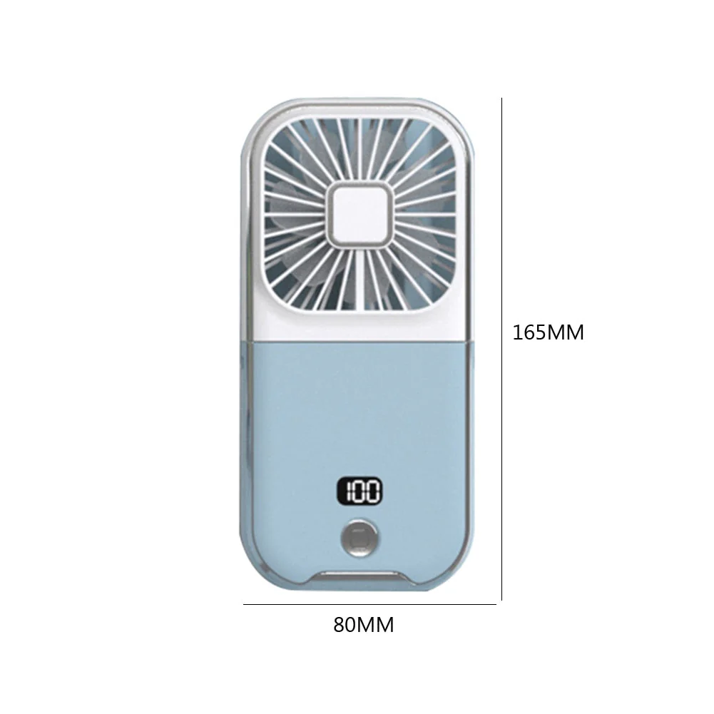Portable Rechargeable Magic Phone Holder Cooling Fan - Image 11