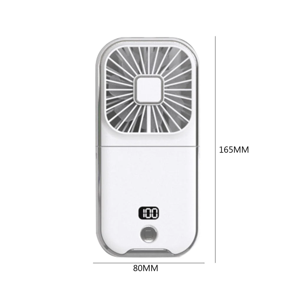 Portable Rechargeable Magic Phone Holder Cooling Fan - Image 12