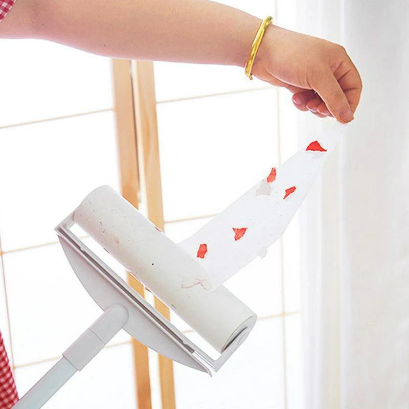Portable Retractable Hair Remover Sticky Roller - Image 5