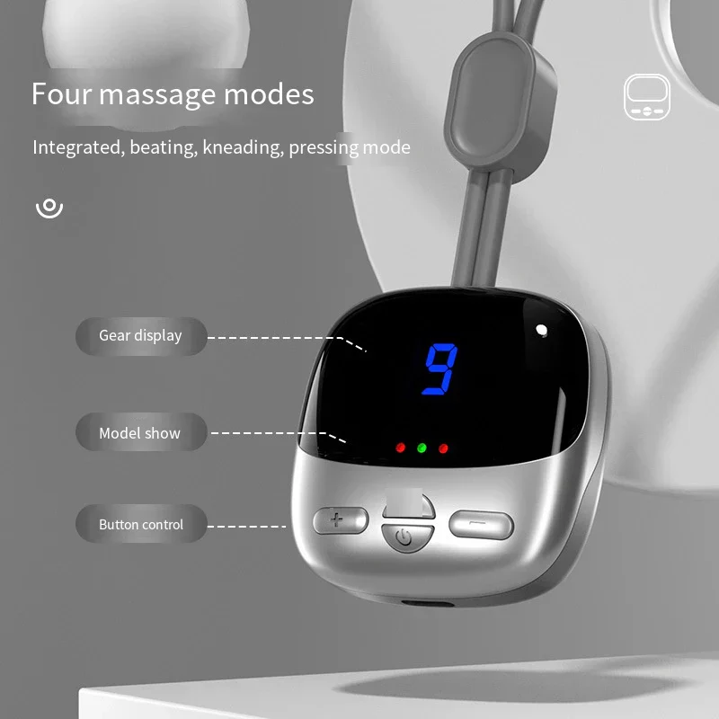 Portable Shoulder Cervical Necklace Spine Massager - Image 6