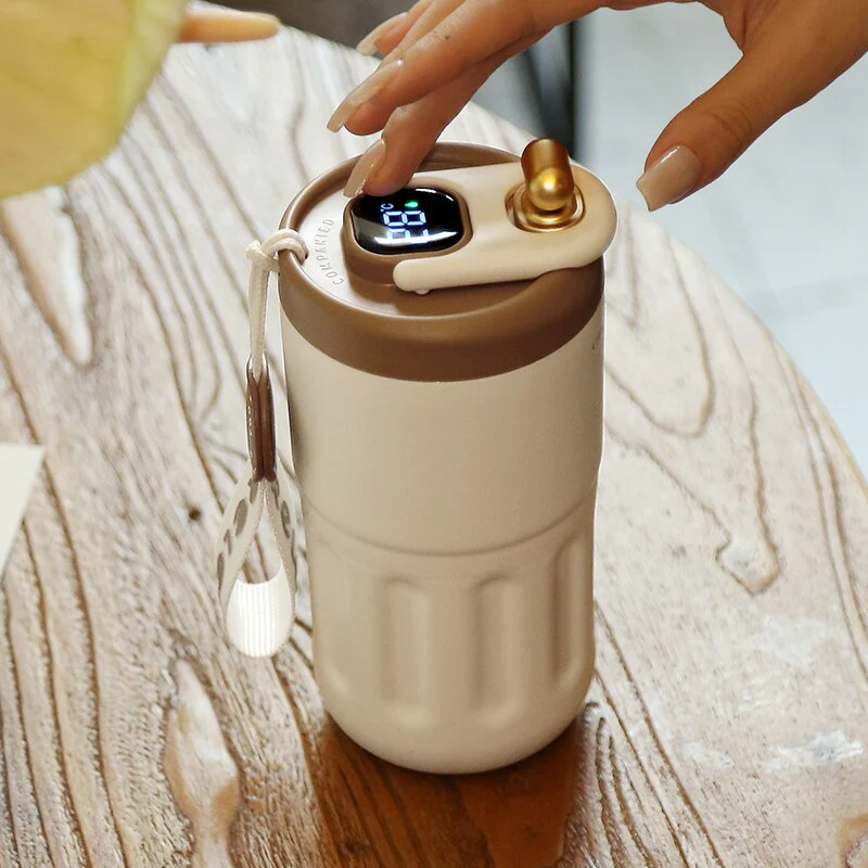 Portable Smart Stainless Steel Coffee Cup - Image 6