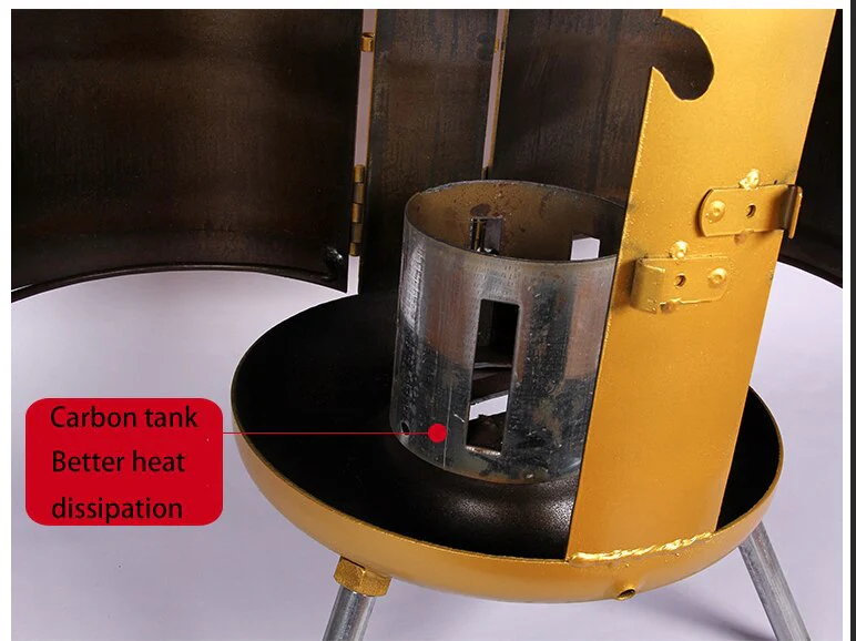 Portable Smokeless All-in-One Camping Grill - Image 10