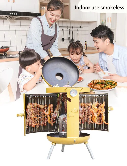 Portable Smokeless All-in-One Camping Grill - Image 3