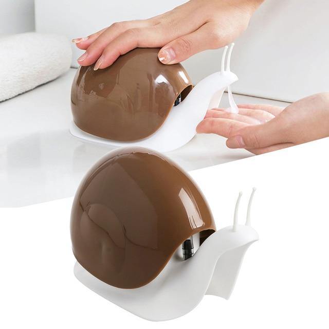 Portable Snail Shaped Liquid Soap Dispenser - Image 3