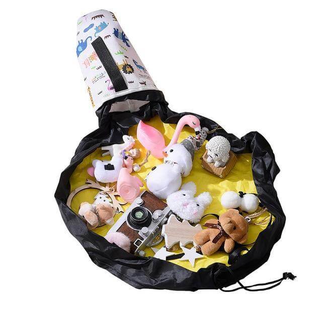 Portable Toy Easy Clean-up Storage Organizer Bag - Image 14