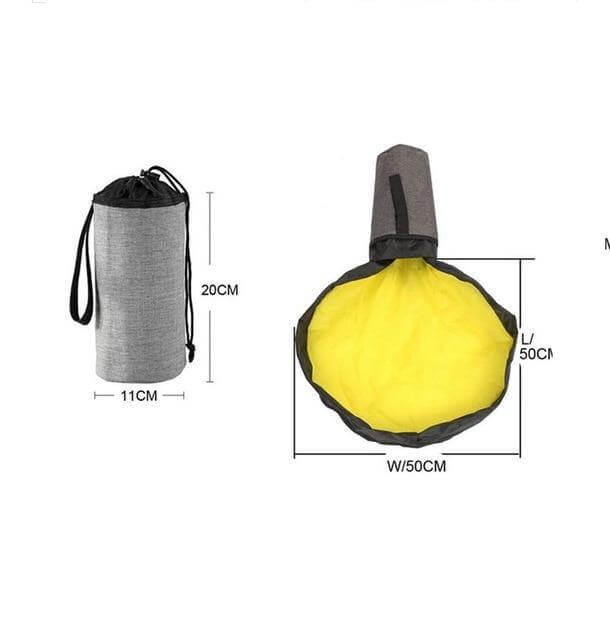 Portable Toy Easy Clean-up Storage Organizer Bag - Image 18
