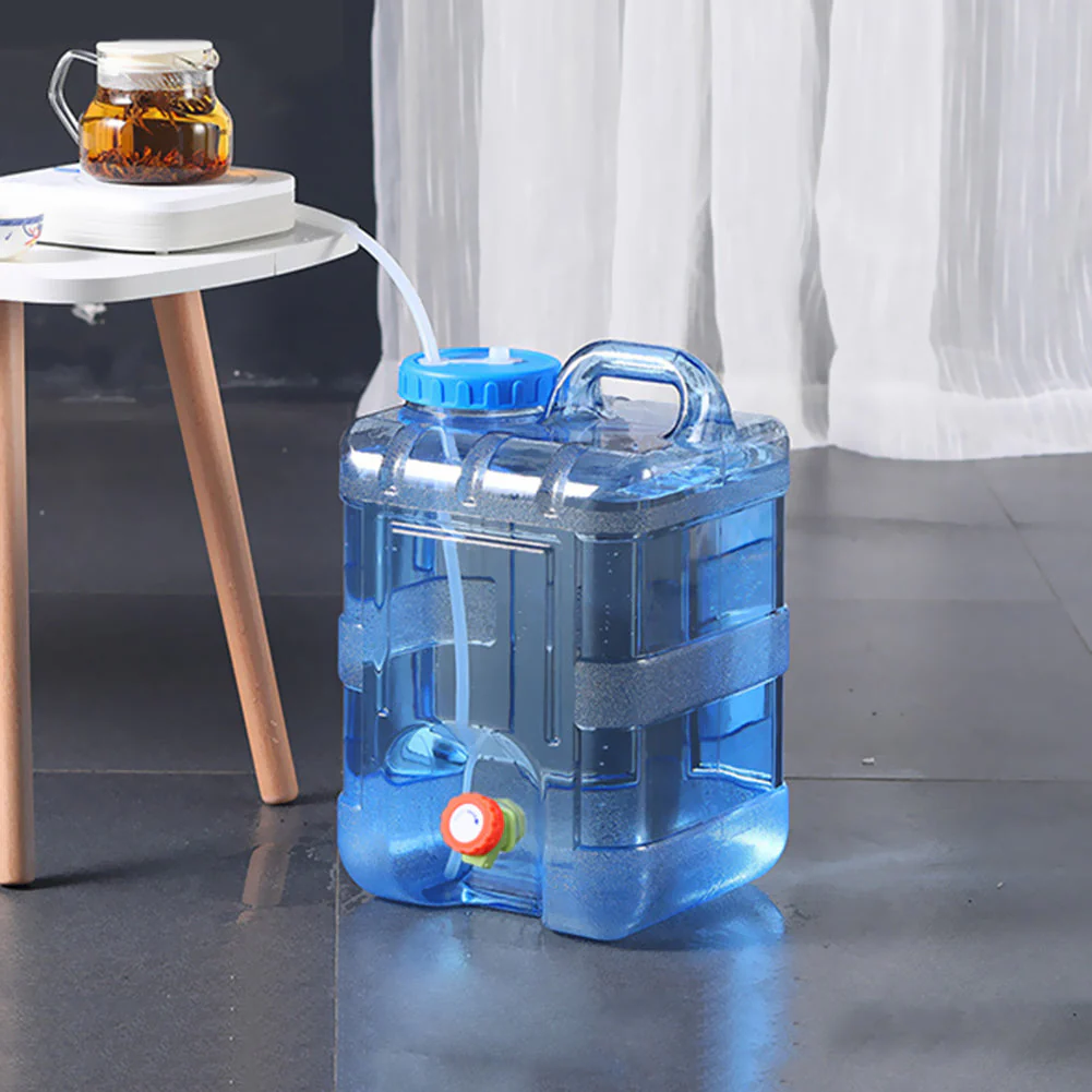 Portable Travel Camping Water Container with Faucet - Image 2