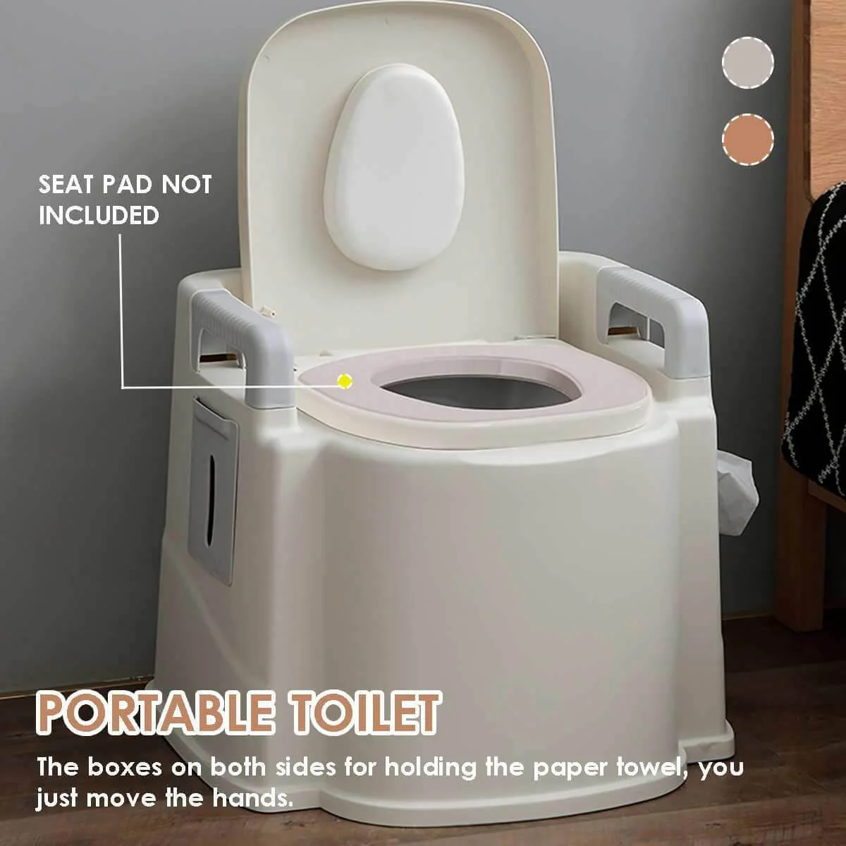Portable Travel Lightweight Elderly Toilet - Image 12
