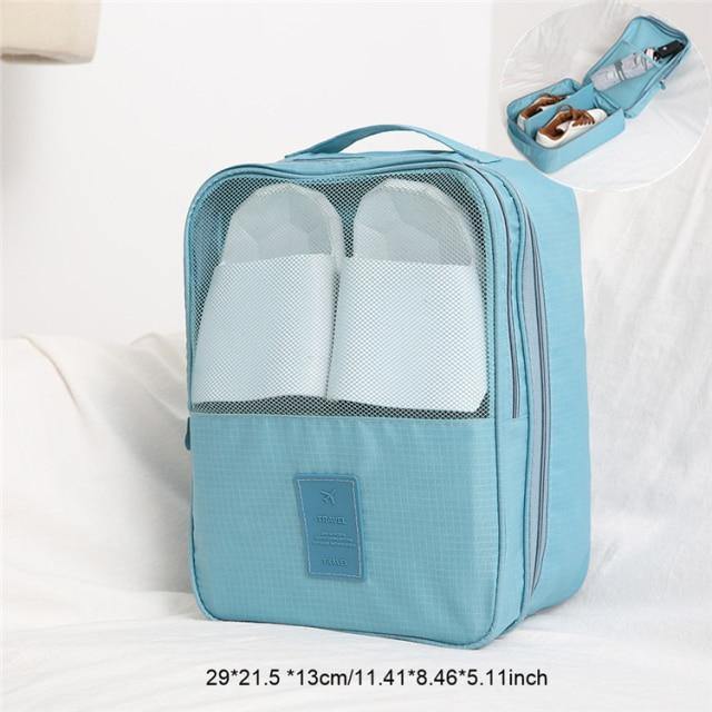 Portable Travel Shoe Clothes Storage Organizer Bag - Image 14