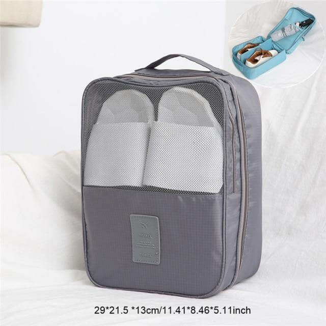 Portable Travel Shoe Clothes Storage Organizer Bag - Image 7
