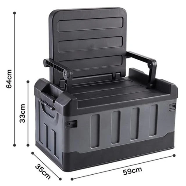 Portable Travel Storage Box Chair - Image 7
