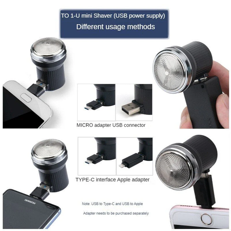 Portable Travel USB Shaver - Image 9
