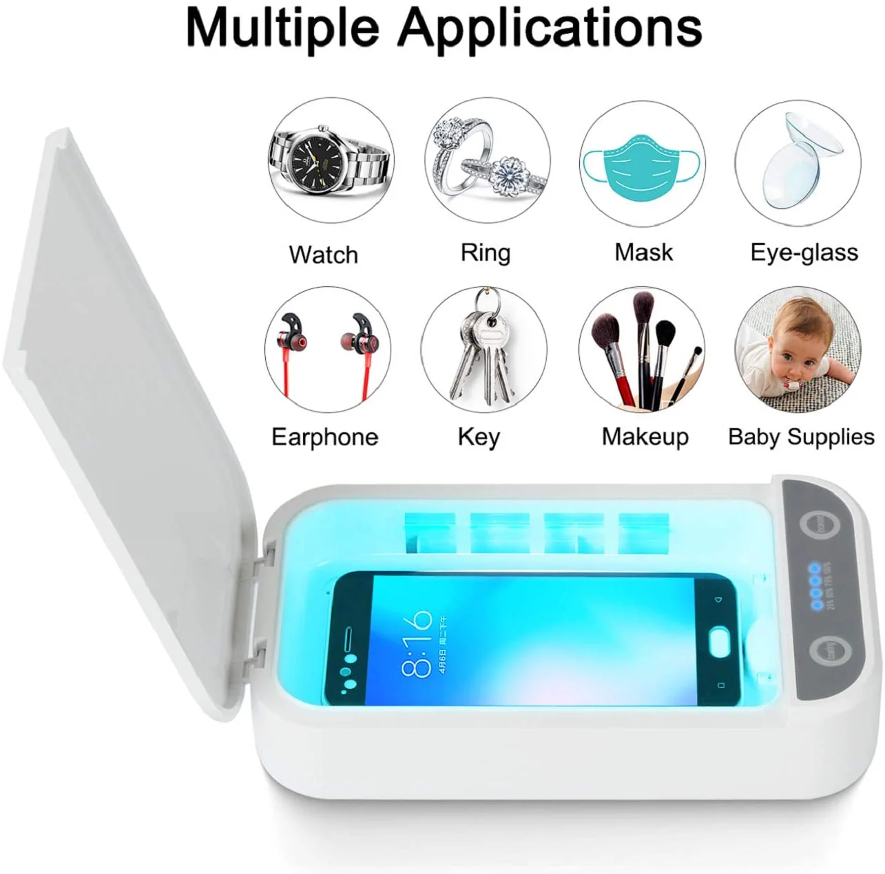 Portable UV Light Tool Sanitizer Box - Image 8