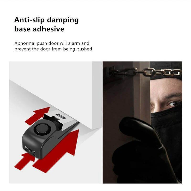 Portable Wireless Alarm Door Stopper - Image 9