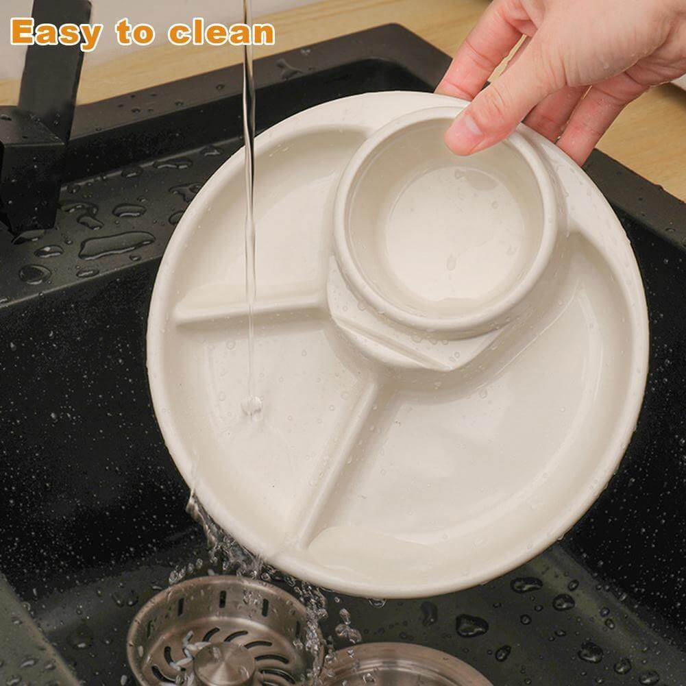 Portion Control Divided Food Plate - Image 9