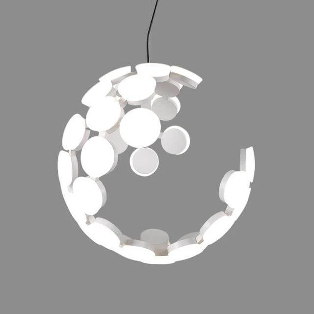 Postmodern LED Nordic Hanging Half Star Chandelier - Image 2