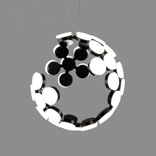 Postmodern LED Nordic Hanging Half Star Chandelier - Image 4