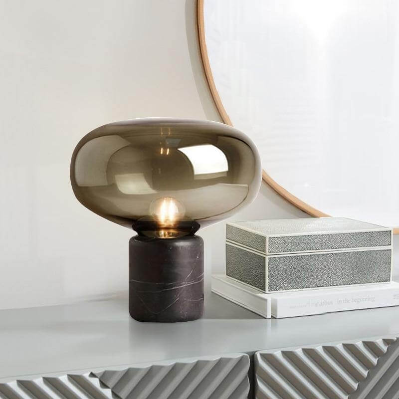 Postmodern Marble Glass Led Table Lamp - Image 7