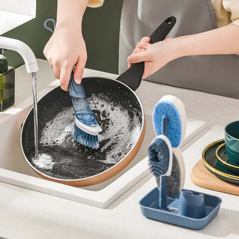 Pot Pan Scrubber Ultimate Cleaning Set - Image 3