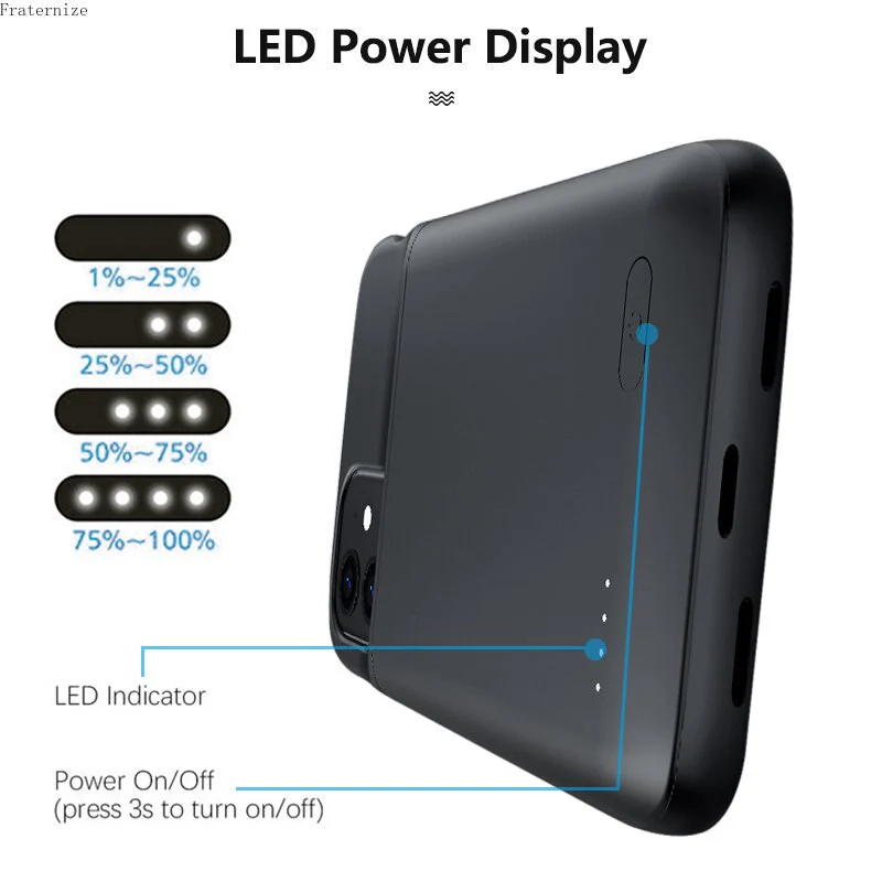 Power Bank Charging Armor Phone Case - Image 5