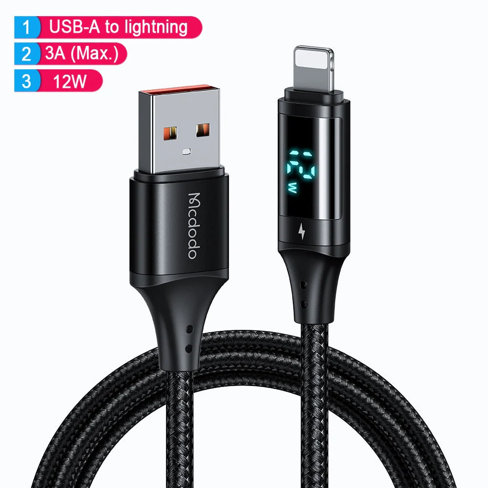 Power Display Universal Fast Charging Phone Cable - Image 8
