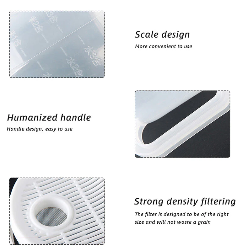 Practical Quick Rice Washer Basket - Image 3