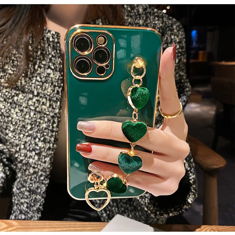 Precious Metal Heart iPhone Case - Image 4