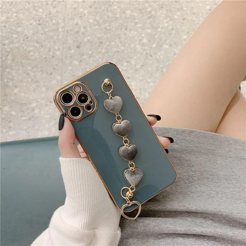 Precious Metal Heart iPhone Case - Image 5