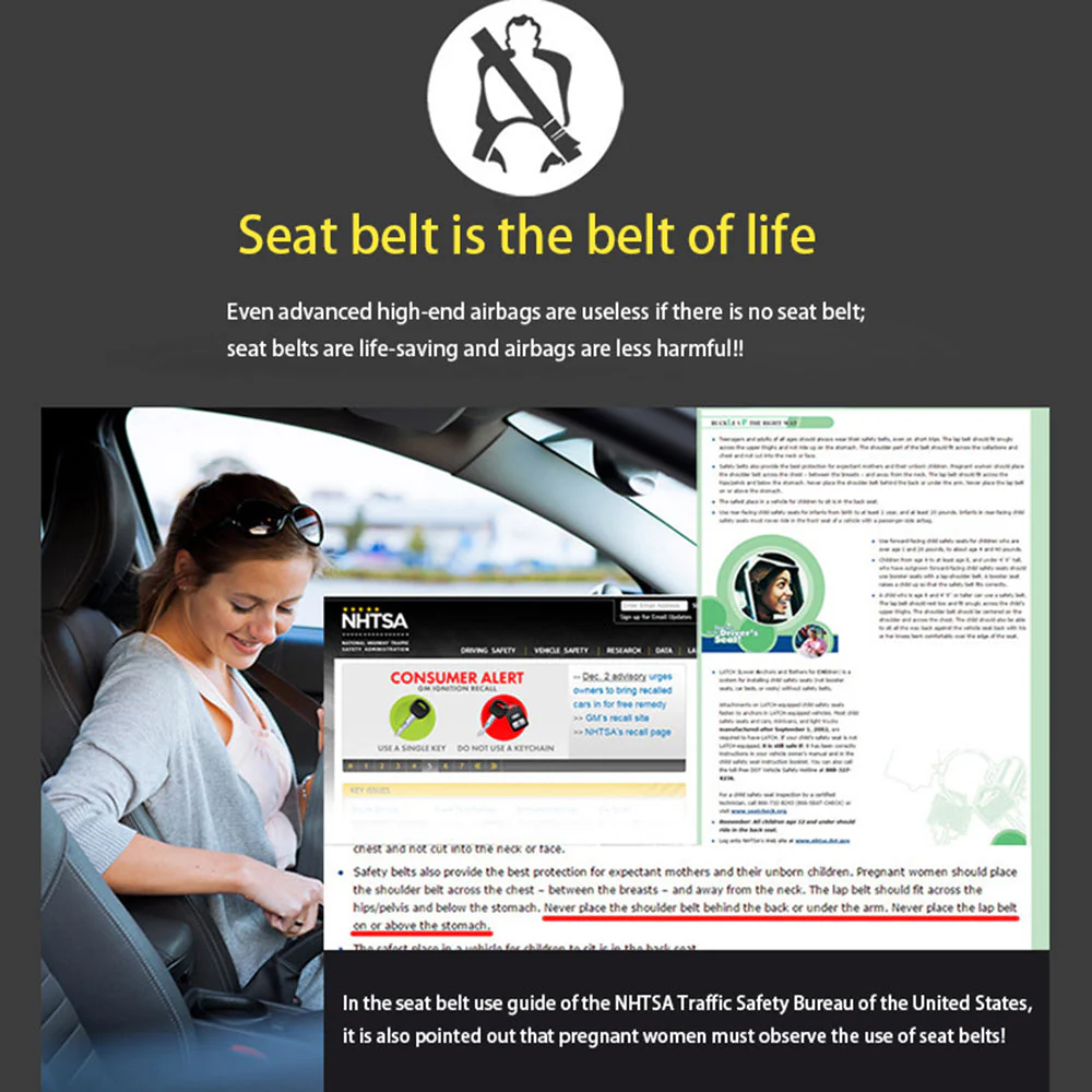 Pregnant Car Seat Belt Adjuster - Image 5