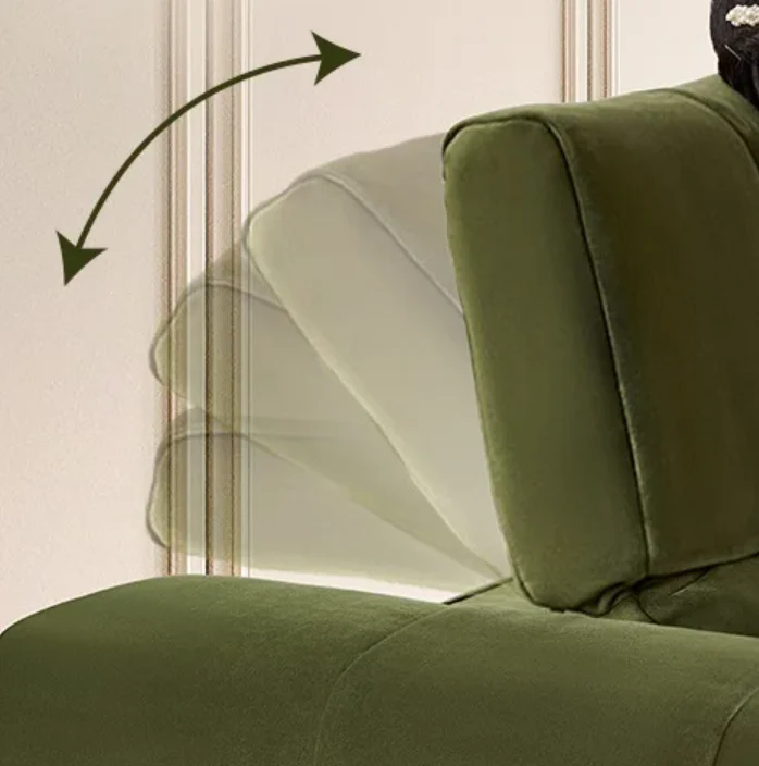 Premium Italian Comfort Velvet Nordic Living Room Soft Electric Sofa - Image 5
