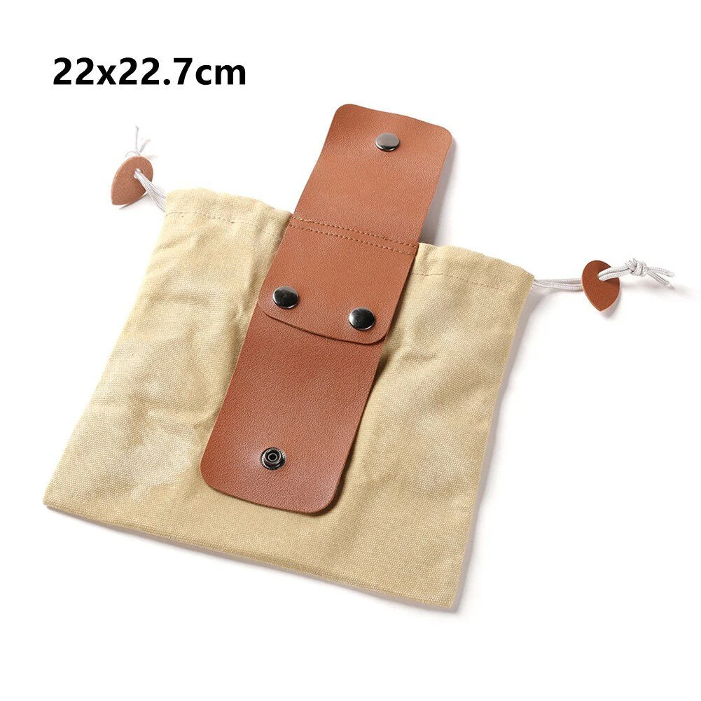 Premium Leather Canvas Hiking Bag - Image 10