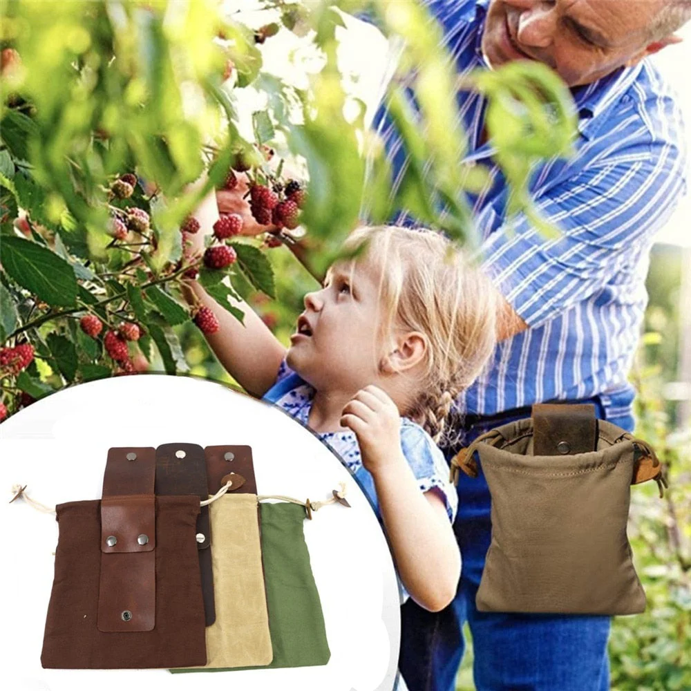 Premium Leather Canvas Hiking Bag - Image 3