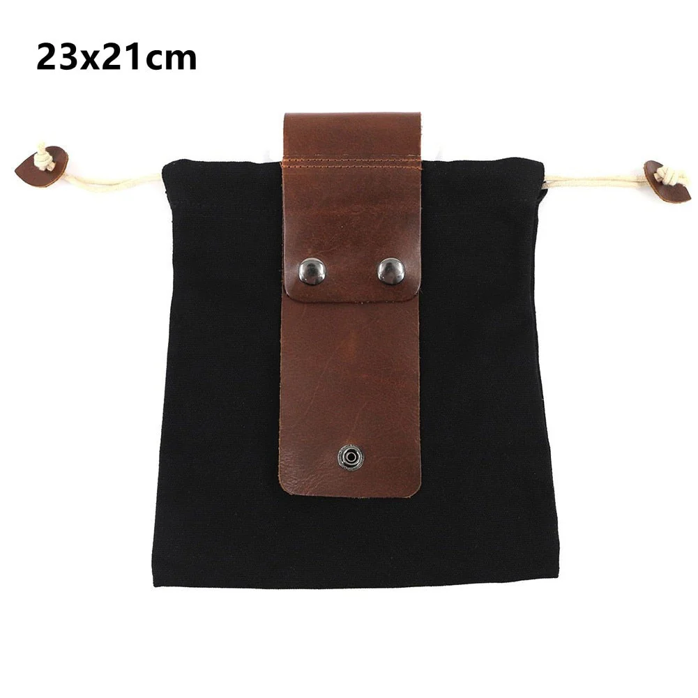 Premium Leather Canvas Hiking Bag - Image 7