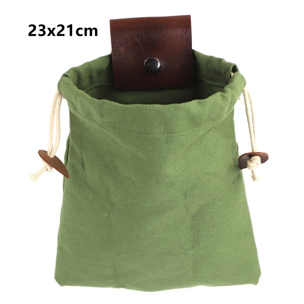 Premium Leather Canvas Hiking Bag - Image 8