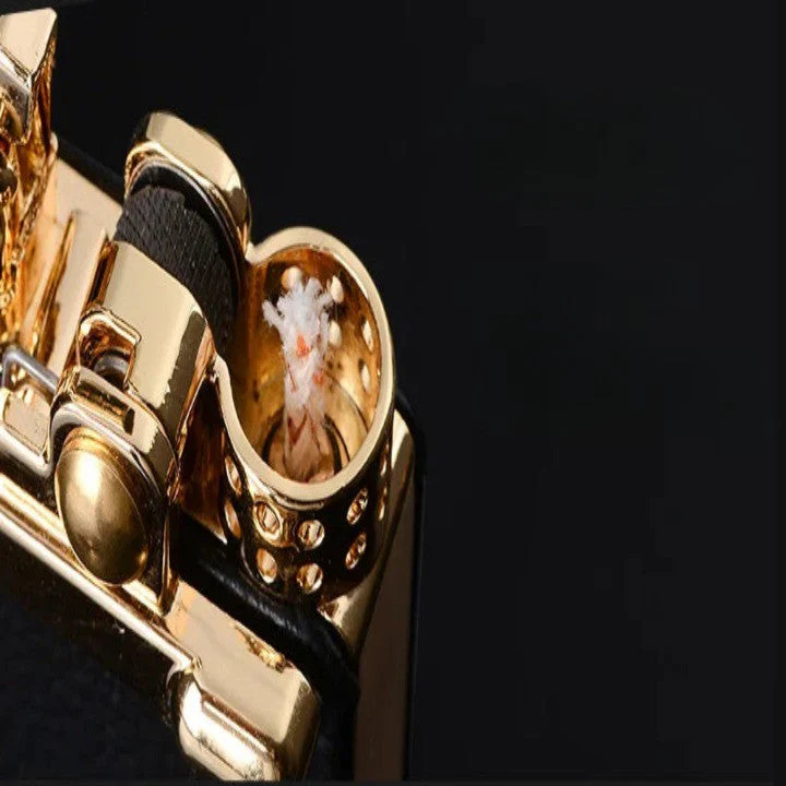 Premium Metal Gasoline Edge Kerosene Lighter - Image 10