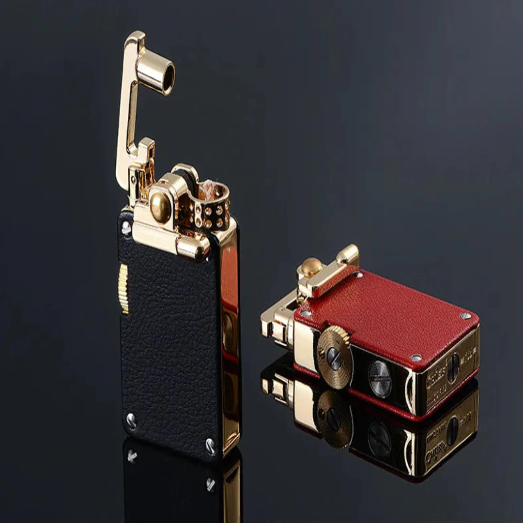 Premium Metal Gasoline Edge Kerosene Lighter - Image 3