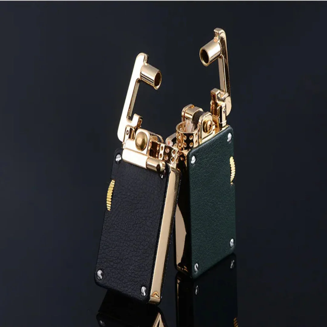 Premium Metal Gasoline Edge Kerosene Lighter - Image 4