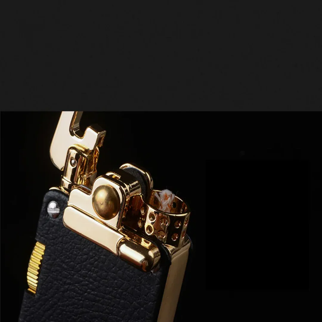 Premium Metal Gasoline Edge Kerosene Lighter - Image 7