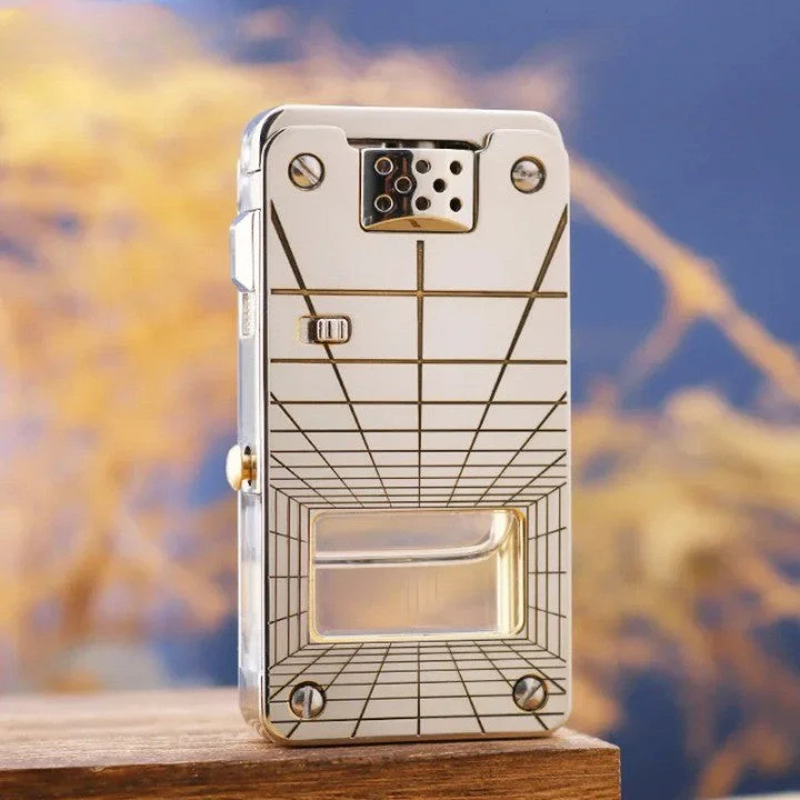 Premium Ruler Design Windproof Metal Lighter - Image 2
