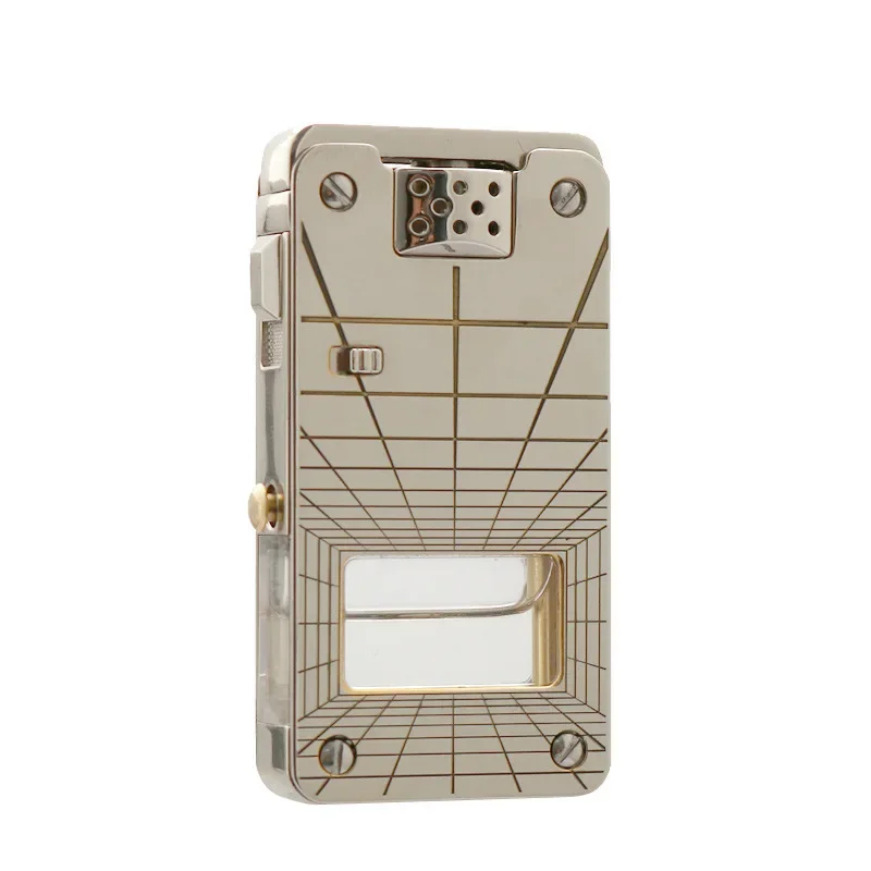 Premium Ruler Design Windproof Metal Lighter - Image 8